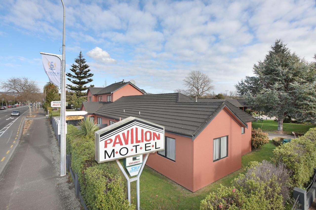 Pavilion Motel&centro de conferencias Palmerston North Exterior foto